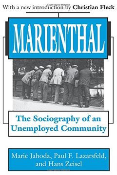 portada Marienthal (Ppr): The Sociography of an Unemployed Community (en Inglés)