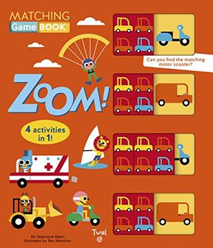 portada Matching Game Book: Zoom! (en Inglés)