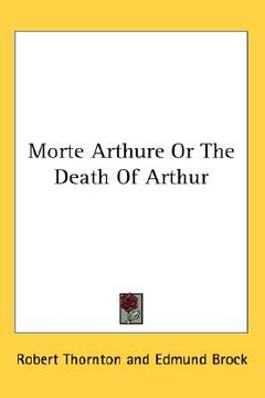 portada morte arthure or the death of arthur (en Inglés)