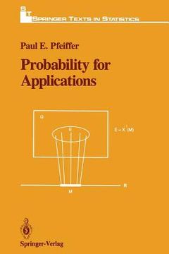 portada Probability for Applications (in English)