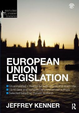 portada European Union Legislation 2012-2013 (en Inglés)