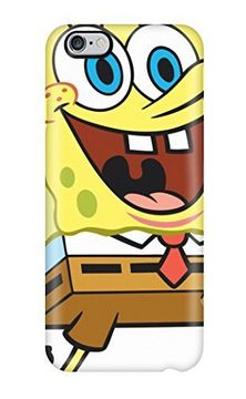 portada First-Class Case Cover for Iphone 6 Plus Dual Protection Cover Spongebob