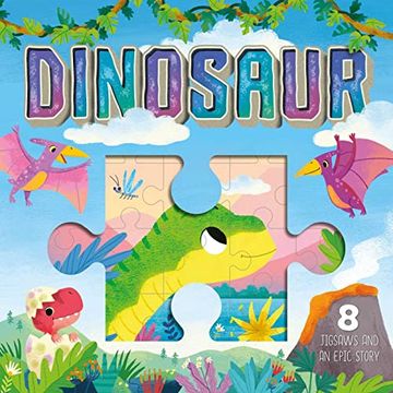 portada Dinosaur: A Jigsaw Storybook (in English)