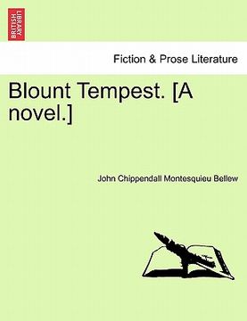 portada blount tempest. [a novel.] (in English)