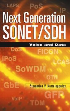 portada next generation sonet/sdh: voice and data (en Inglés)