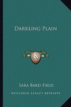 portada darkling plain (en Inglés)