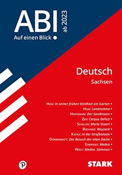 portada Stark abi - auf Einen Blick! Deutsch Sachsen 2023 (Stark-Verlag - auf Einen Blick! ) (in German)