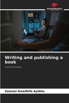 portada Writing and publishing a book (in English)
