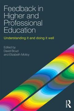 portada feedback in higher and professional education: understanding it and doing it well