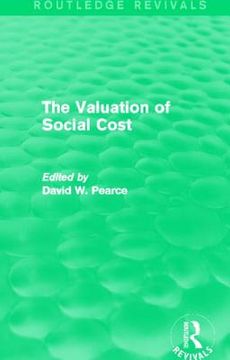 portada the valuation of social cost (routledge revivals) (en Inglés)