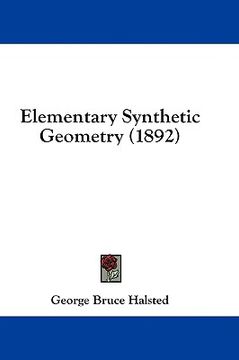 portada elementary synthetic geometry (1892) (en Inglés)