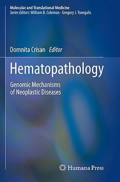 portada hematopathology: genomic mechanisms of neoplastic diseases (en Inglés)