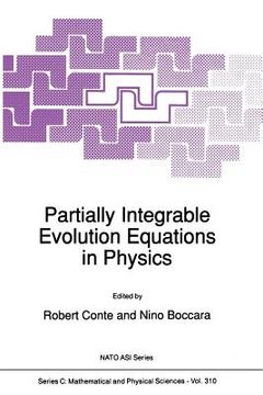 portada Partially Integrable Evolution Equations in Physics (in English)
