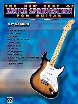portada The new Best of Bruce Springsteen for Guitar: Easy tab Deluxe (The new Best Of. For Guitar) 