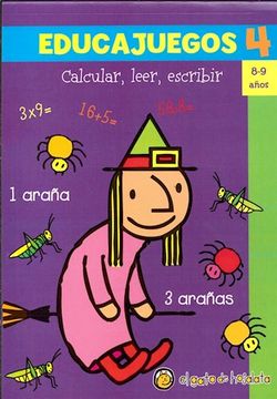portada Educajuegos 4 Calcular Leer Escribir (in Spanish)