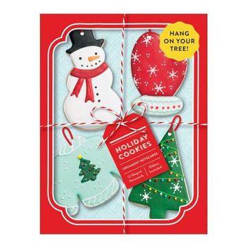 portada Holiday Cookies Shaped Portfolio Notecards 