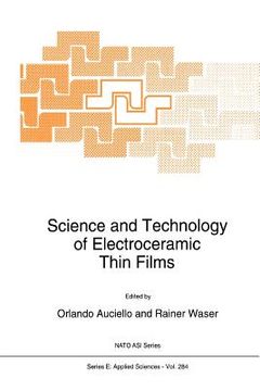 portada science and technology of electroceramic thin films (en Inglés)