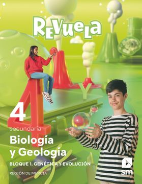 portada Biología y Geología. 4 Secundaria. Región de Murcia