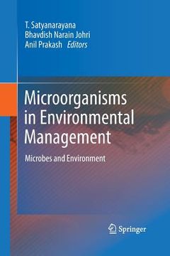 portada Microorganisms in Environmental Management: Microbes and Environment (en Inglés)