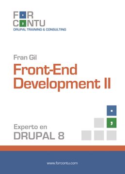 portada Experto en Drupal 8 Front-End Development ii (in Spanish)