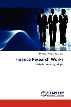 portada finance research works (en Inglés)