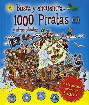 portada 1000 Piratas y otros objetos (Busca y encuentra)