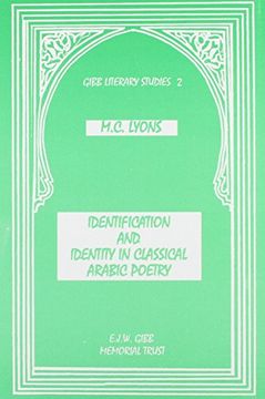portada Identification and Identity in Classical Arab Poetry (Gibb Memorial Trust)