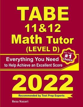 portada TABE 11 & 12 Math Tutor: Everything You Need to Help Achieve an Excellent Score (in English)