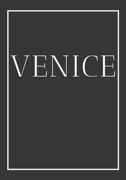 portada Venice: A decorative book for coffee tables, end tables, bookshelves and interior design styling Stack Italy city books to add (en Inglés)