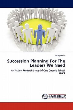 portada succession planning for the leaders we need (in English)