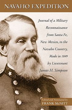 portada navajo expedition: journal of a military reconnaissance from santa fe, new mexico, to the navaho country, made in 1849 (en Inglés)