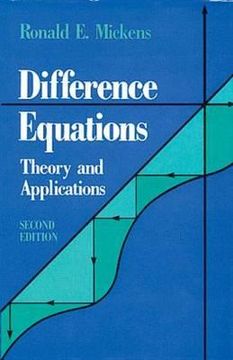 portada Difference Equations: Theory And Applications (en Inglés)