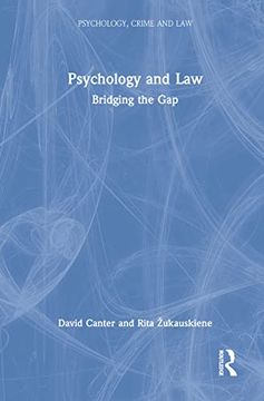 portada Psychology and Law: Bridging the gap (Psychology, Crime and Law) (in English)