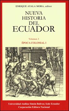 portada Nueva historia del Ecuador. Época colonial I