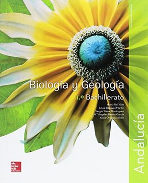 portada La Biologia y Geologia 1 Bachillerato. Andalucia.