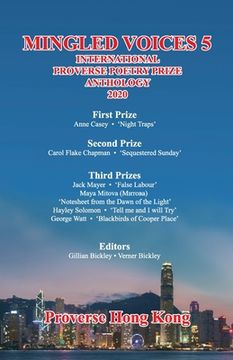 portada Mingled Voices 5: International Proverse Poetry Prize Anthology 2020 (en Inglés)