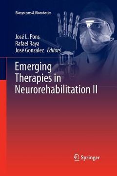 portada Emerging Therapies In Neurorehabilitation Ii (biosystems & Biorobotics) (en Inglés)