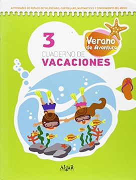 portada Cuaderno vacaciones 3- Verano Aventura 3 (LIBROS DE TEXTO)