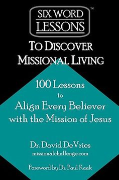 portada six-word lessons to discover missional living (en Inglés)