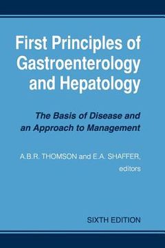 portada first principles of gastroenterology and hepatology