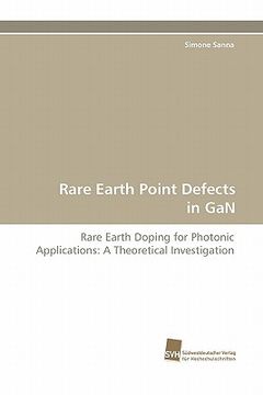 portada rare earth point defects in gan (en Inglés)