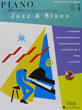 portada Faber Piano Adventures - Student Choice Series: Jazz & Blues Level 5 (en Inglés)
