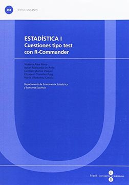 portada Estadística i. Cuestiones Tipo Test con R-Commander (in Spanish)