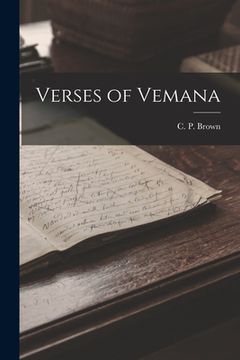 portada Verses of Vemana (en Inglés)