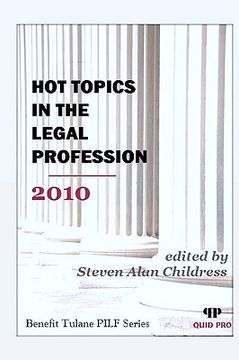 portada hot topics in the legal profession 2010