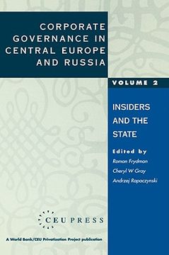 portada corporate governance in central europe and russia: volume 1: banks, funds, and foreign investors (en Inglés)