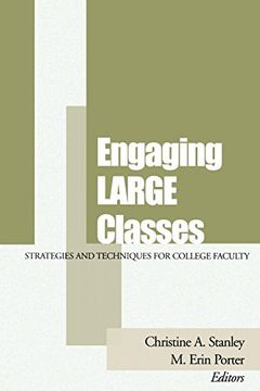 portada Engaging Large Classes: Strategies and Techniques for College (JB-Anker)