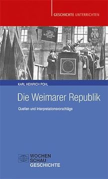 portada Die Weimarer Republik (in German)