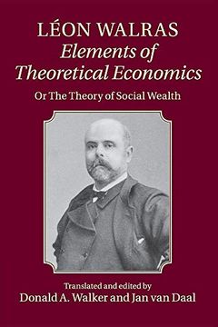 portada Léon Walras: Elements of Theoretical Economics (en Inglés)