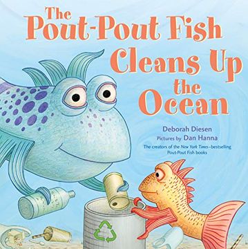 portada The Pout-Pout Fish Cleans up the Ocean (Pout-Pout Fish Adventure) (en Inglés)